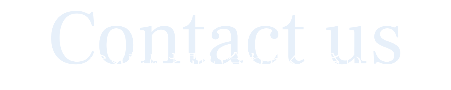 お気軽にお問い合わせください
